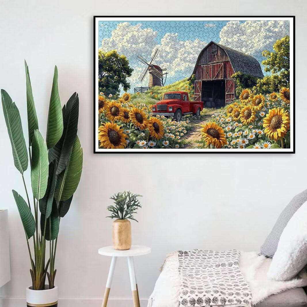 Puzzle Farm, Puzzle 5000 Pezzi Adulti per Decor, Regalo Donna/Uomo -8538