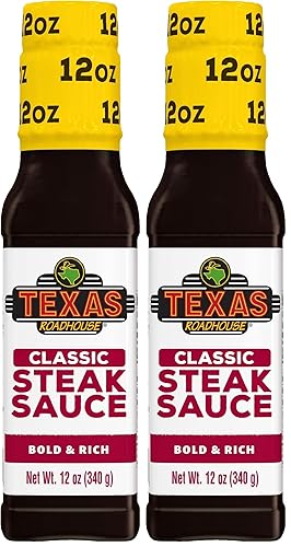 Classic Steak Sauce, 12 oz. Bottle, Perfect Steak Marinade or