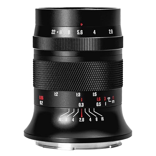 Meike 60mm f2.8 Large Aperture APS-C Frame Macro Manual Focus Prime Fixed Lens fo Z Mount Cameras Z50 Z30 Zfc and Compatible with Z5 Z6 Z7 on APS-C Mode