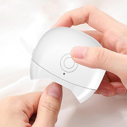 Cortaúñas eléctrico, cortaúñas automático con 2 velocidades ajustables, cortador de uñas recargable inalámbrico con luz LED, recortador de uñas