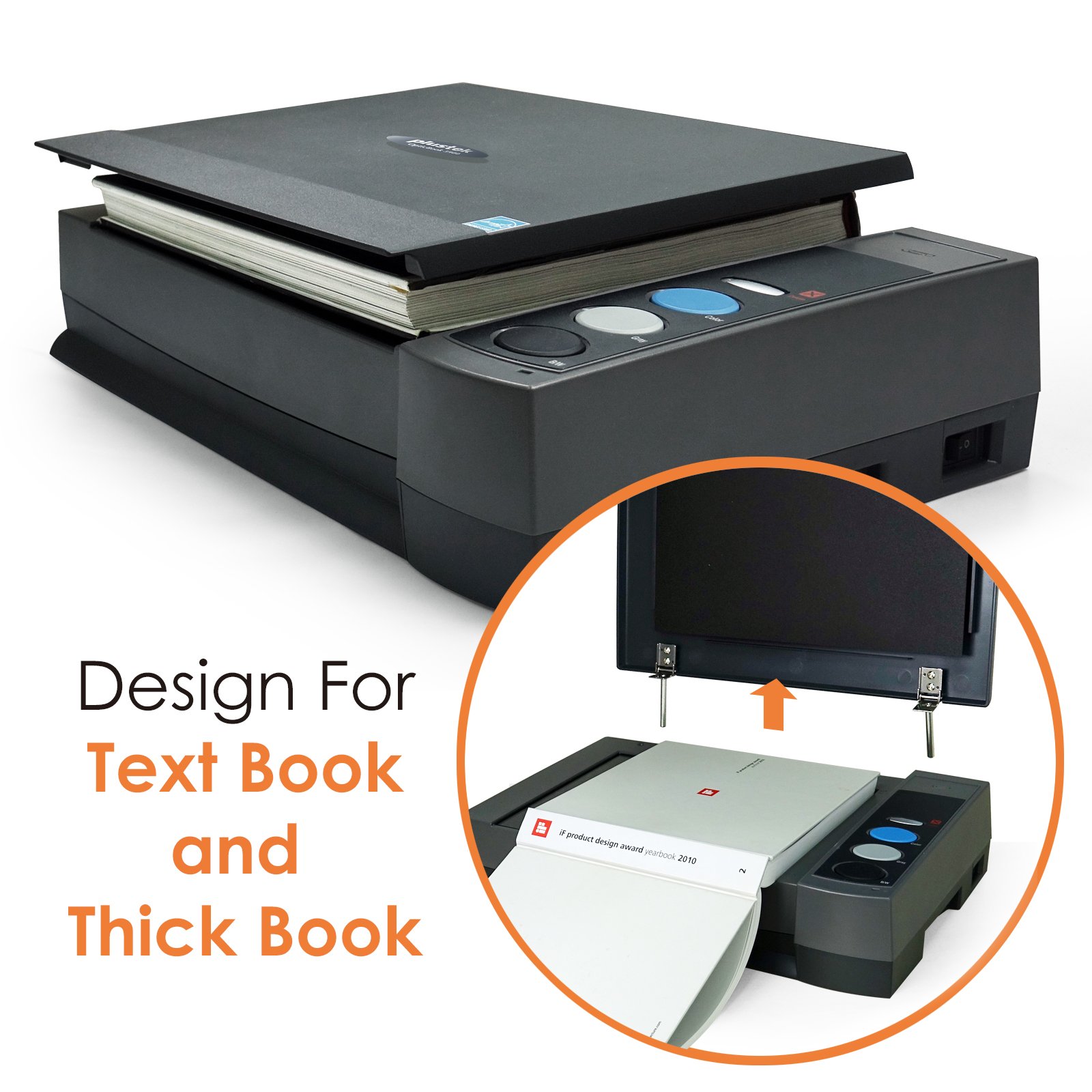 PLUSTEK OPTICBOOK 3800 L CCD/LED 1200DPI USB 2 7SEC Mac SUPP