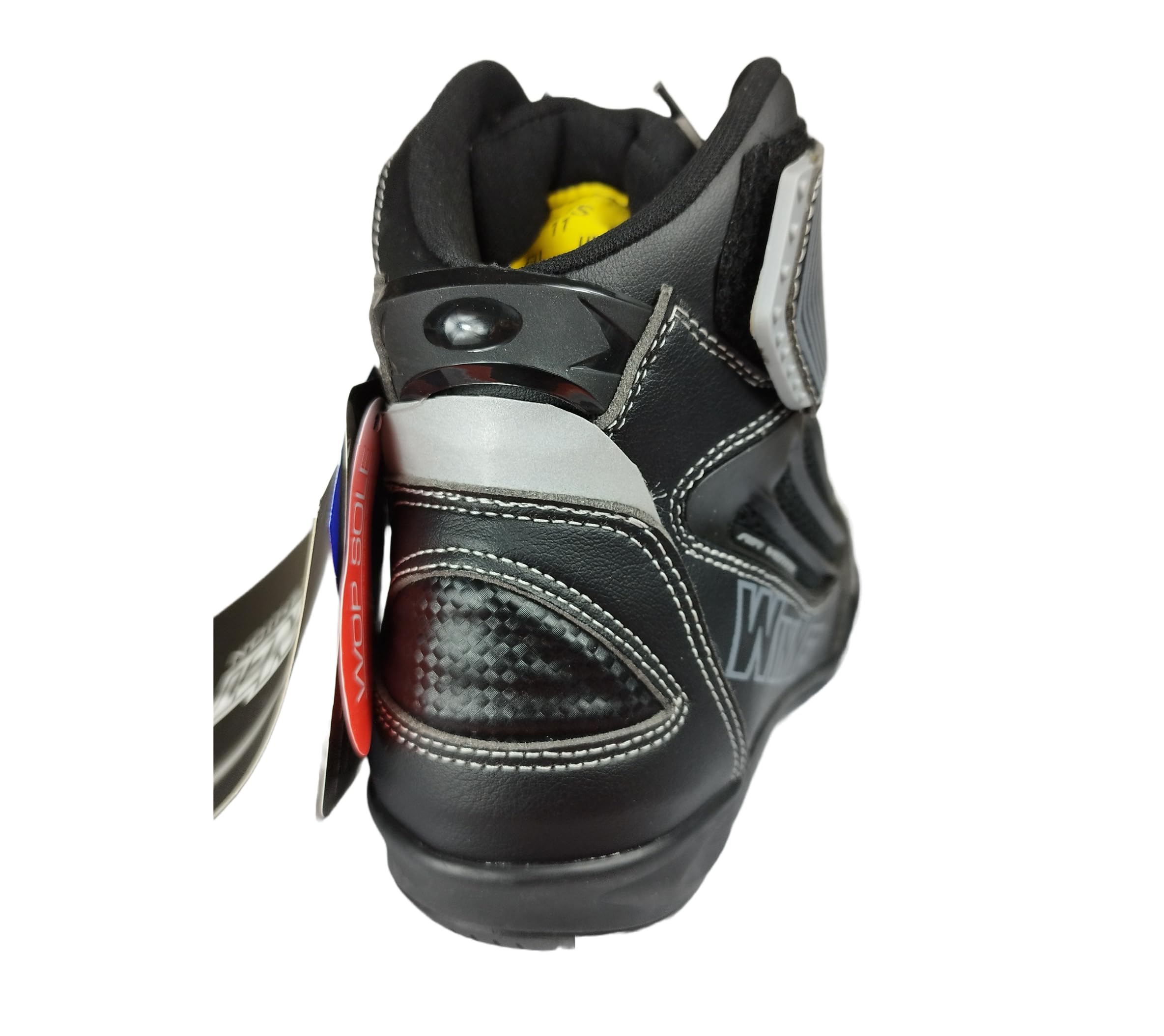 Scarpe Stivaletti Bassi da per Moto con Protezioni Unisex Uomo Donna Estivi Traspiranti Traforati