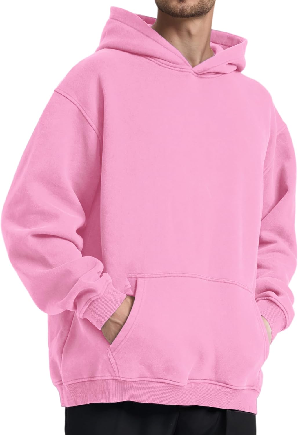 Dnzzs Acid Wash Hoodie Super Soft Sweatshirt for Mens Pullover Oversized Men's Fashion Hoodies & Sweatshirts Vintage Tops - Image 4