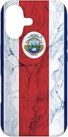 Vista 1 de Costa Rica Flag and Elegant Background - Costa Rican Pride Case for iPhone 17
