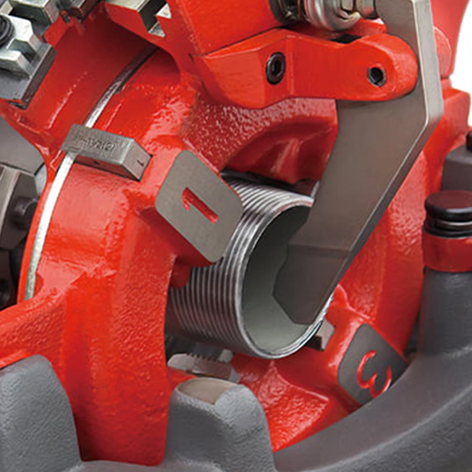 Universal 47745 - Troqueles de roscado para tubos Ridgid de aleación Npt para diestros, tamaño nominal de tubo de 1/2 pulgada a 3/4 pulgadas, paquete de 4