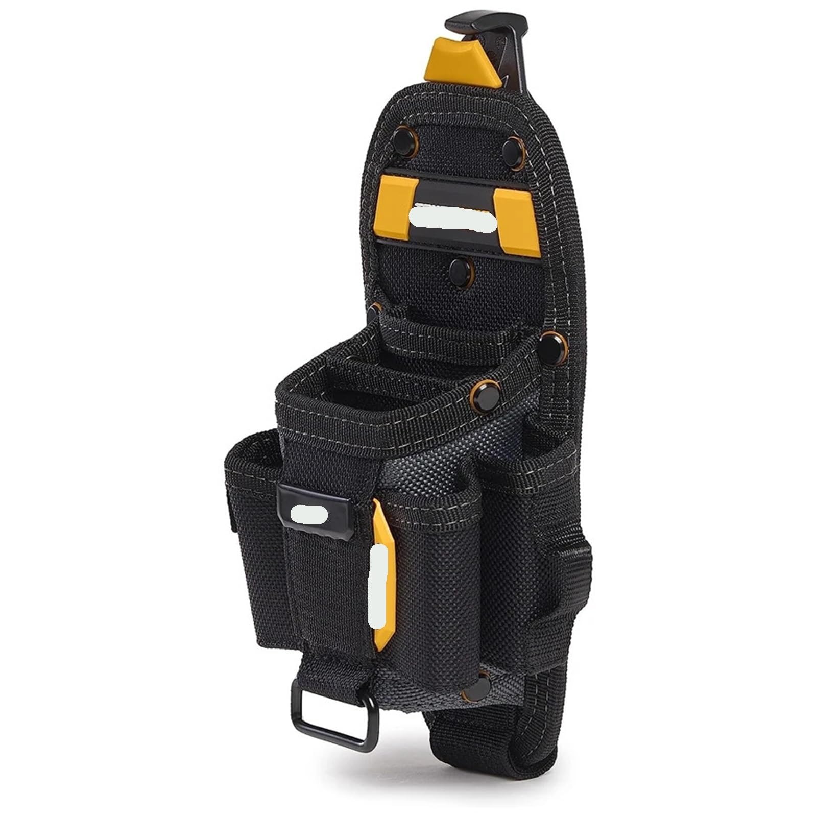 Bolsa de herramientas mediana poliéster con 7 bolsillos, bolsa for cinturón largas o cortas, delantal Para Carpintero Constructor