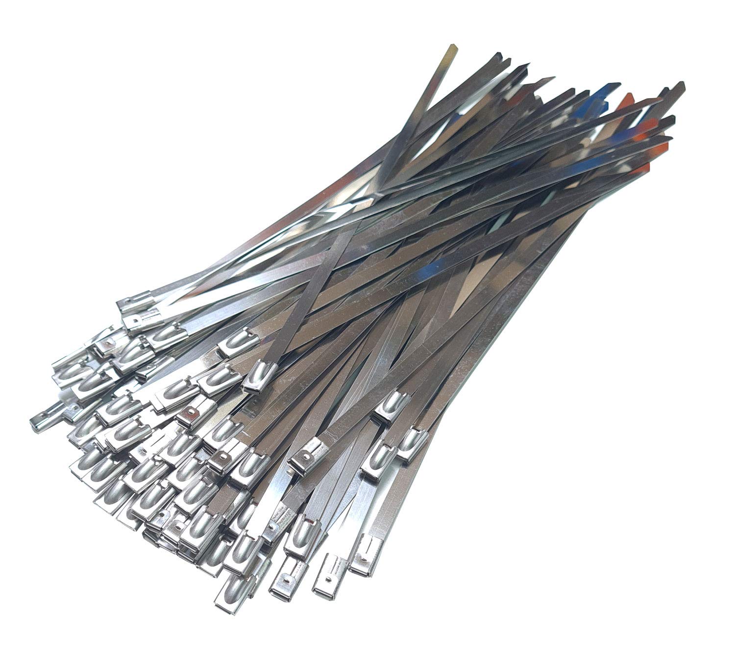Fascette Stringicavo In Acciaio Inox SS304 - Avvolgenti Per Scarico E Uso Marino