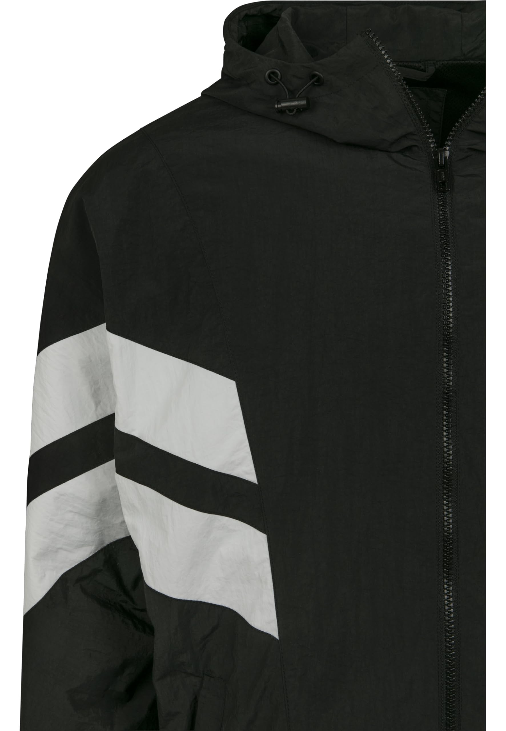 Urban Classics Herren Crinkle Panel Track Jacket