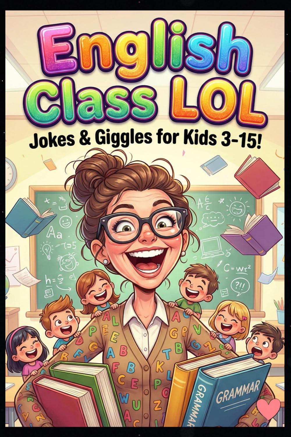 English Class LOL: Hilarious School Jokes About Teacher Ma’am, Grammar Giggles & Classroom Fun for Kids