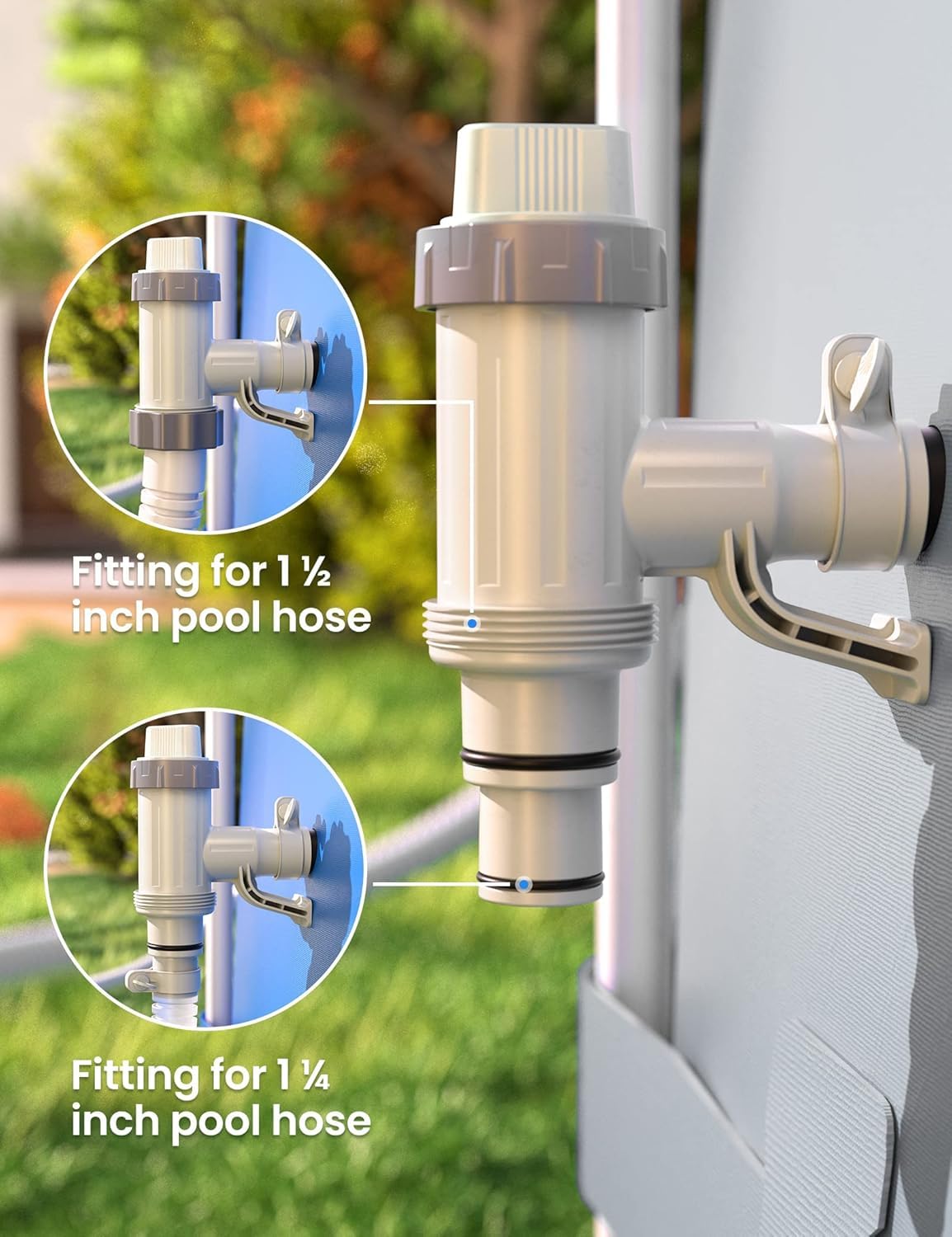 SUMMERBUDDY Adattatore per tubo per piscina fuori terra