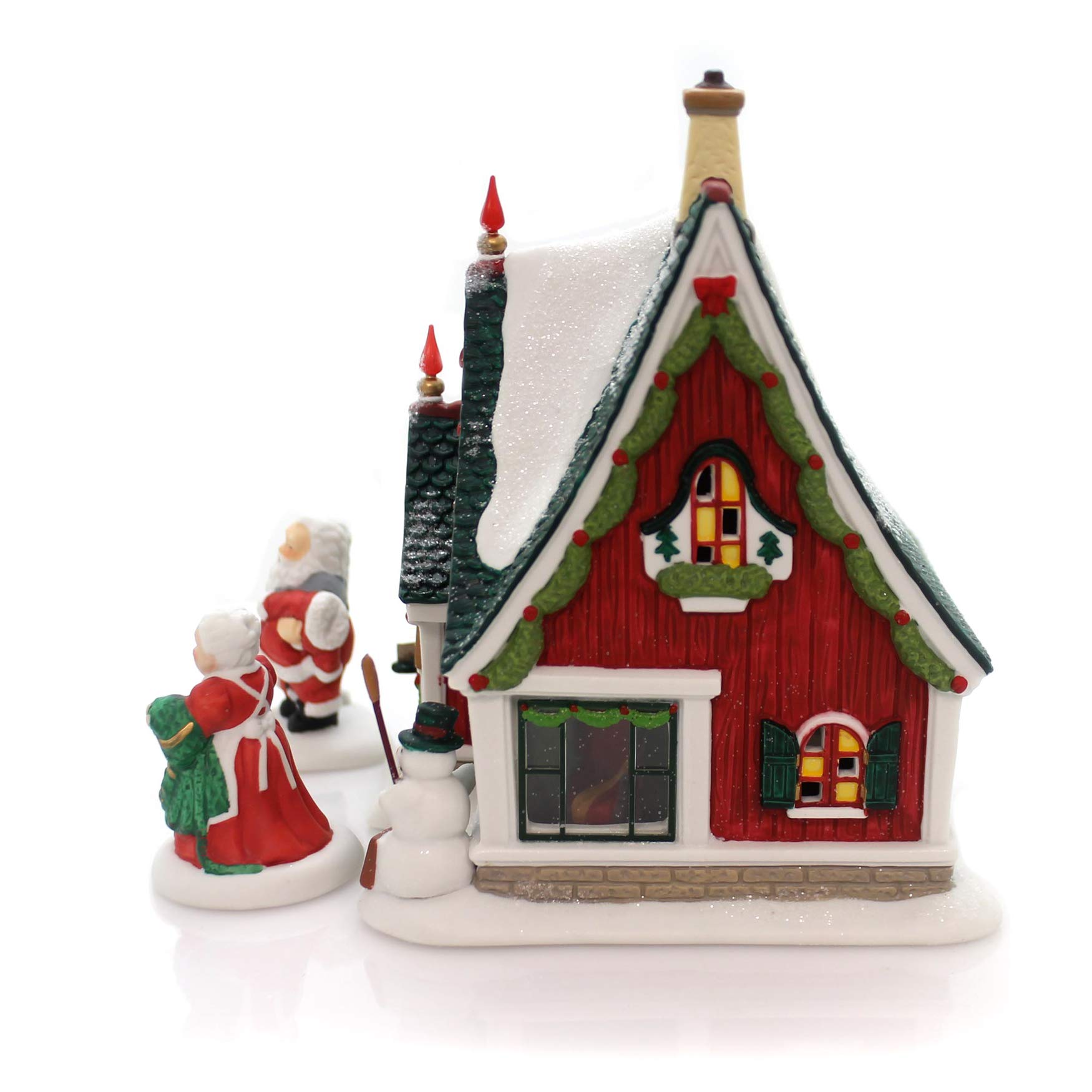 Amazon.com: Department 56 North Pole Home for The Holidays Set