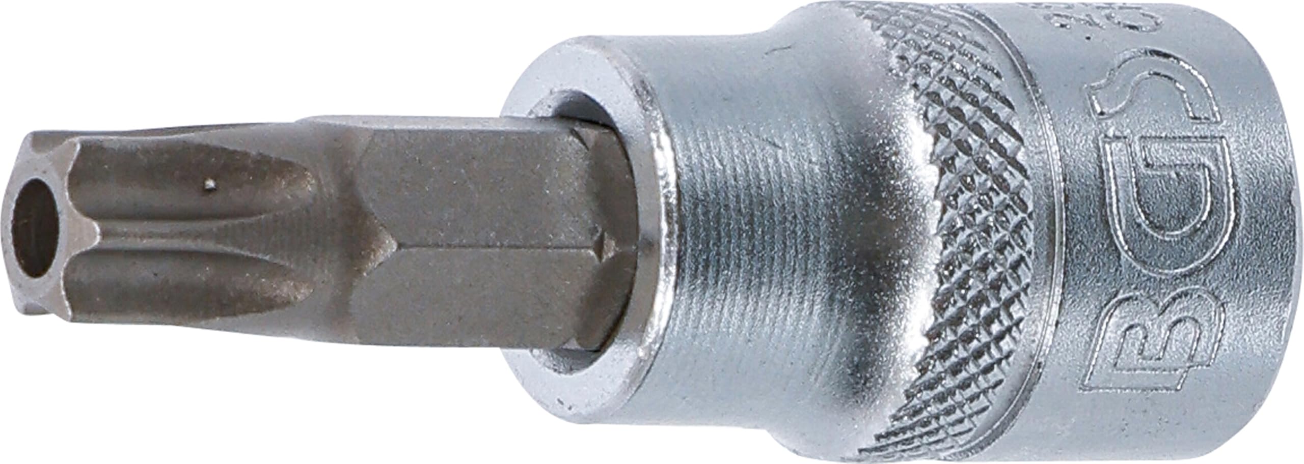 Bgs Silver/Grey 2597 | Bit Socket | 10 Mm (3/8") Drive | T-Star Tamperproof (For Torx) T45
