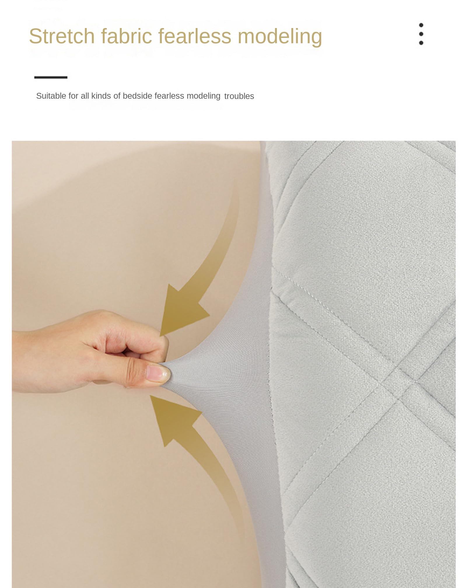Copri Testiera Letto Matrimoniale in Tessuto Spesso Morbido Copertura Testiera Letto Imbottito Universale Semplice Antipolvere Protettivo,A,220cm(86in)