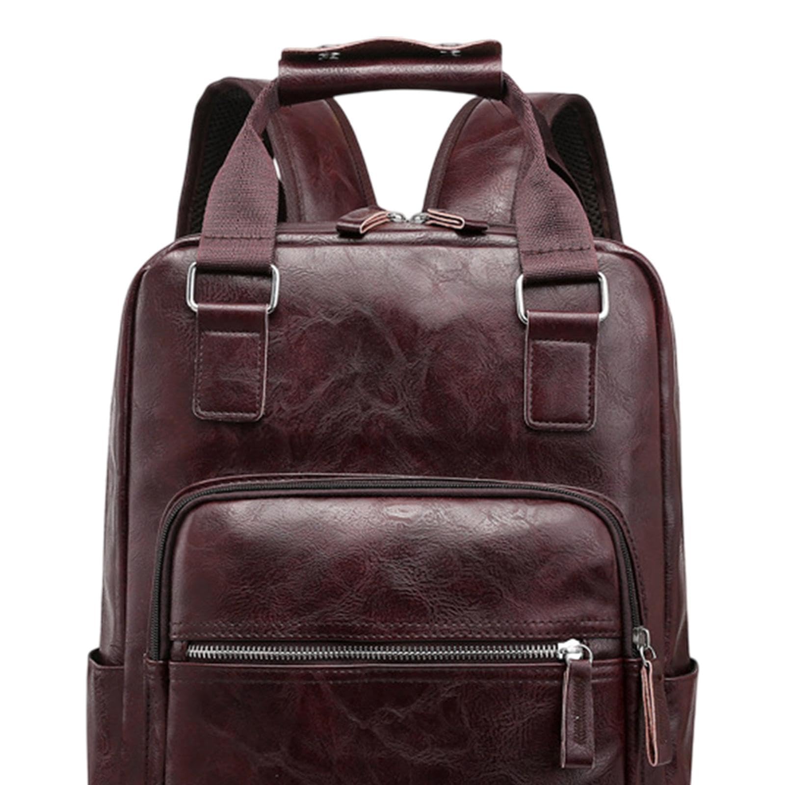 Wmqbjta Drumstick Holder Bag for Men with Spacious Compartment for Sticks And Mallets, dark brown