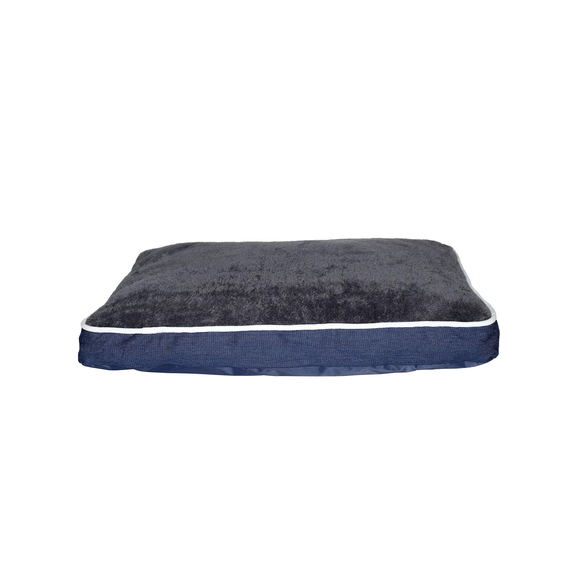 Italian Bed Linen Kissen für alle Jahreszeiten, Abnehmbarer Bezug für Tiere, Dunkelgrau, 89 x 65 x 12 cm