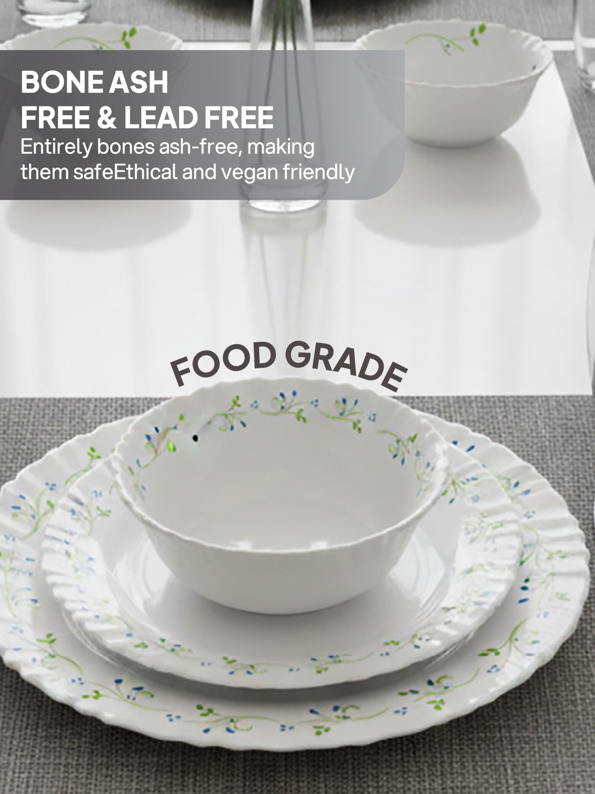 Cello Opalware Dinner Set - 13 Piece Tropical Lagoon -7 Cello Opalware Dinner Set - 13 Piece Tropical Lagoon -7