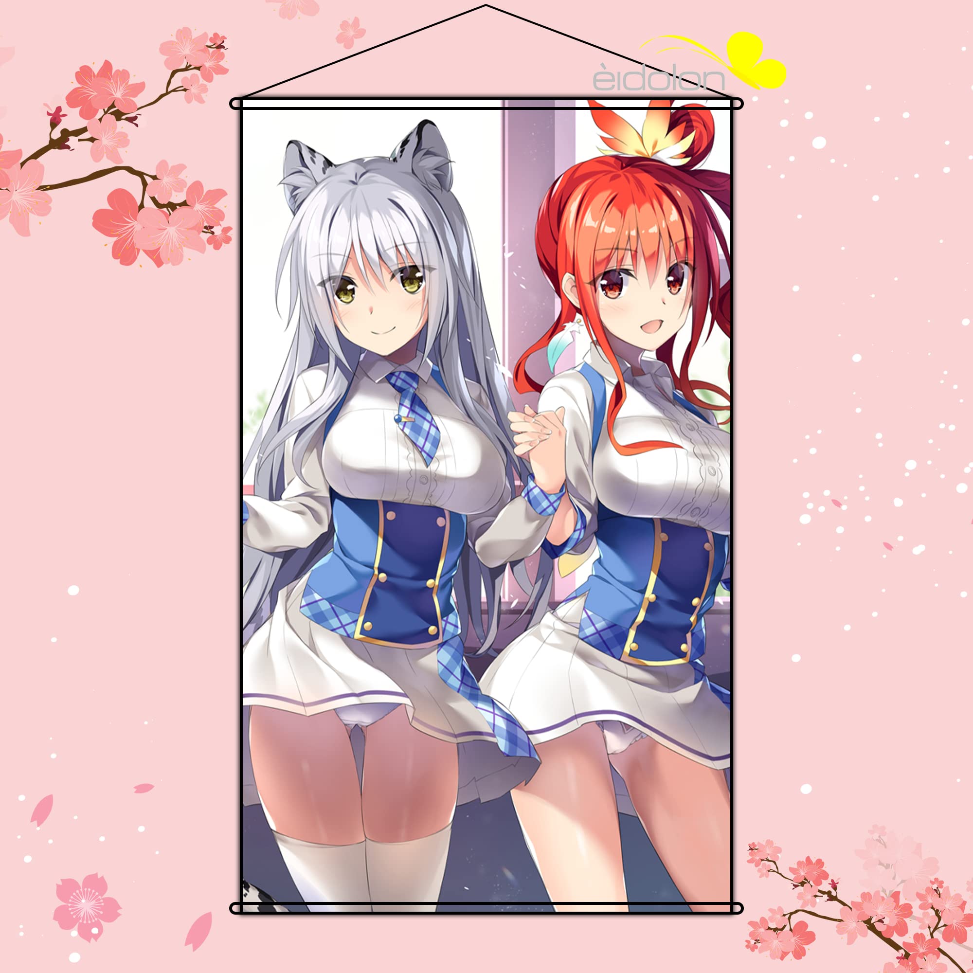 アニメキャラクター　アクリル板　女子高生　女子中学生　サイン付き　壁飾り　希少 Amazon.co.jp: かわいい女の子アニメキャラクターポスター壁画