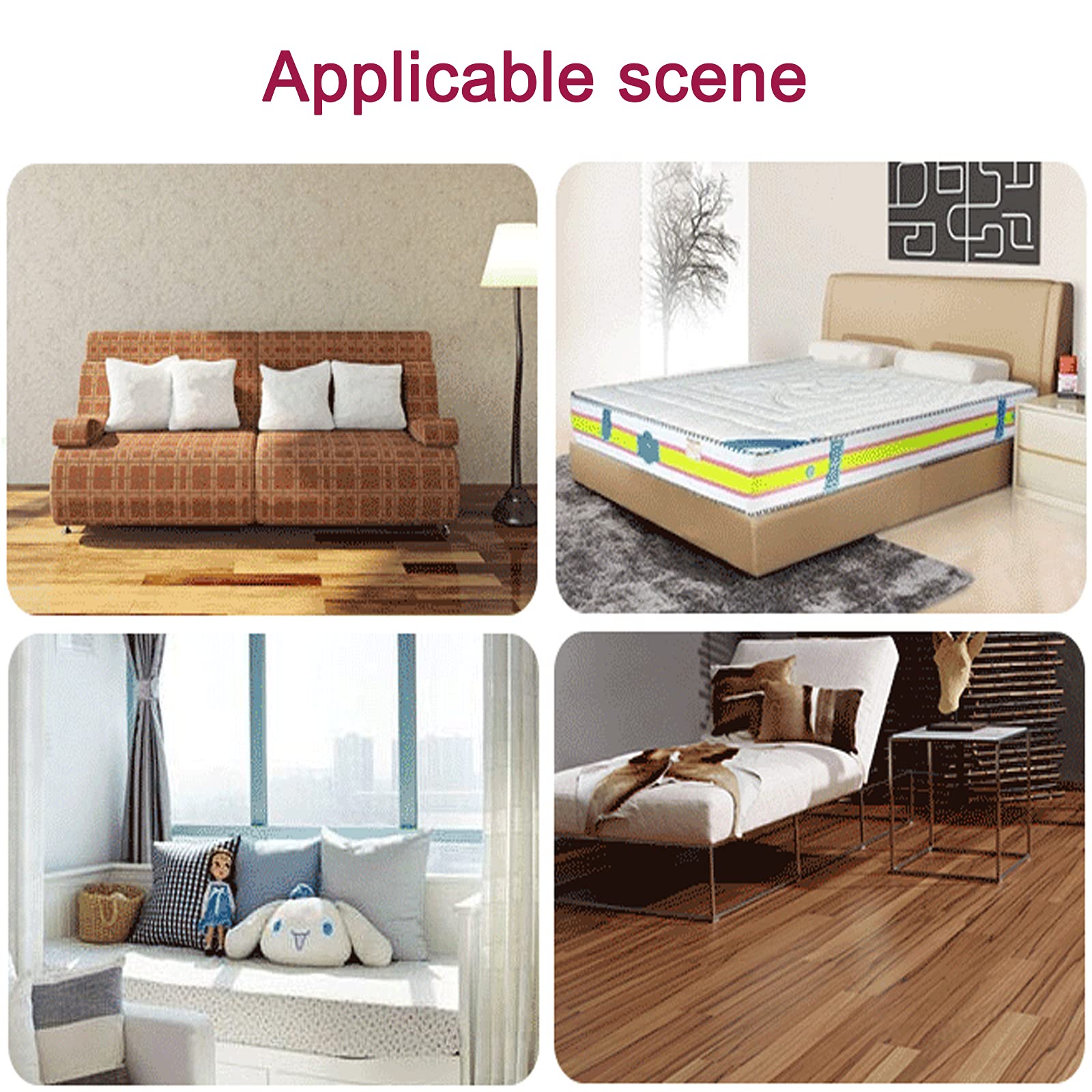 100 % natürlicher Bambusteppich, bequeme Bambusmatte, große Rattan-Matratze, Sommer-Bodenmatte, 1,5 cm dick, für Flur, Wohnzimmer, Schlafzimmer, personalisierbar (B 100 x H 260 cm, 39 x 102 cm)