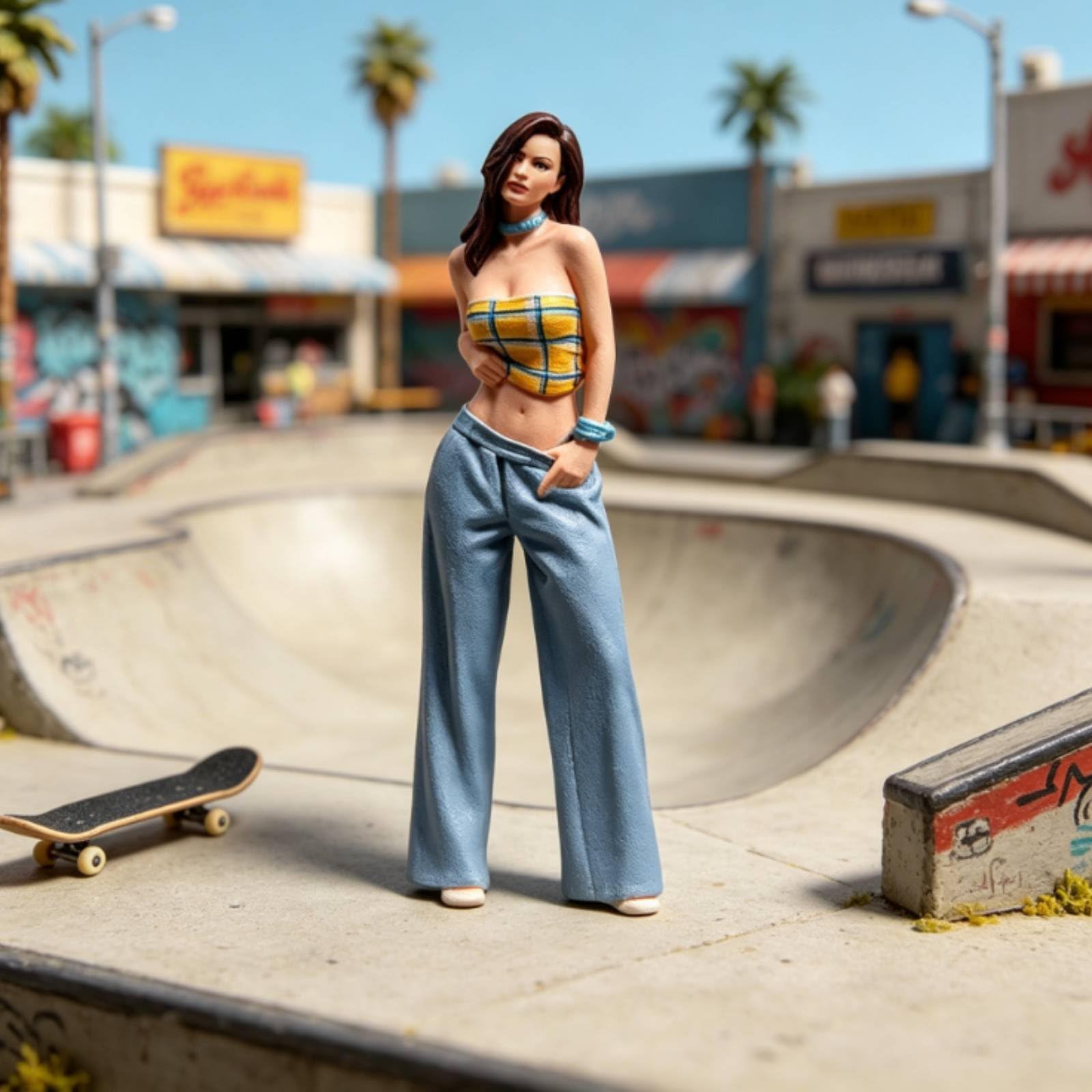 Sammelfigur Handbemalte Miniaturmodell Resin Künstlerisch Gestaltete Figur Fein Modelliertes Gesicht Strukturiertes Finish für Sammler Vitrinen Desk-Setup Themendekoration