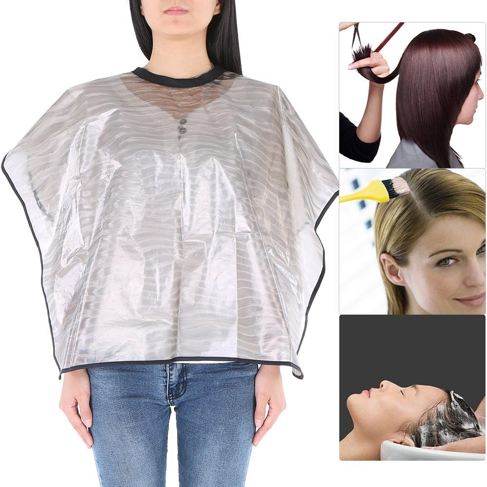 Anself Waterproof Salon Hair Apron Cape Barber Hairdressing Cloth Hair Cutting Colouring Dyeing Perming Cape