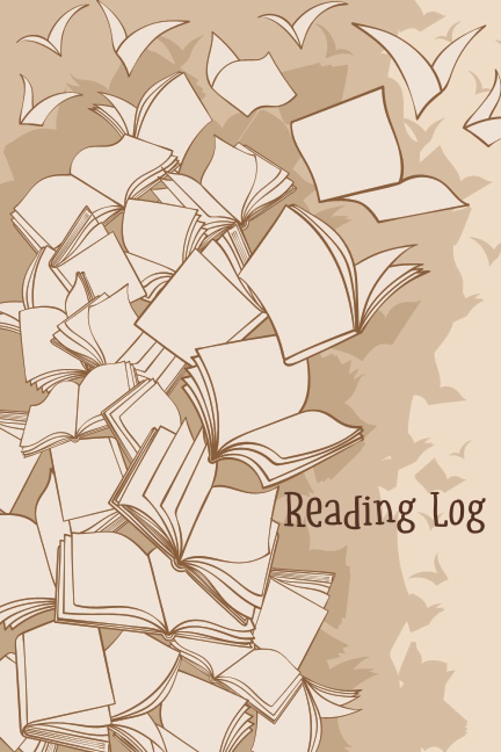 Reading Log: Reading Log Journal, Book Review Journal for Book Lovers, Reading Log Book Tracker for Reviewing All of Your Favorite Books, Reading Journal with Table of Contents & Pre-Numbered Pages