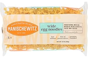 Manischewitz Wide Egg Noodles: A Culinary Classic for Your Noodle Cravings