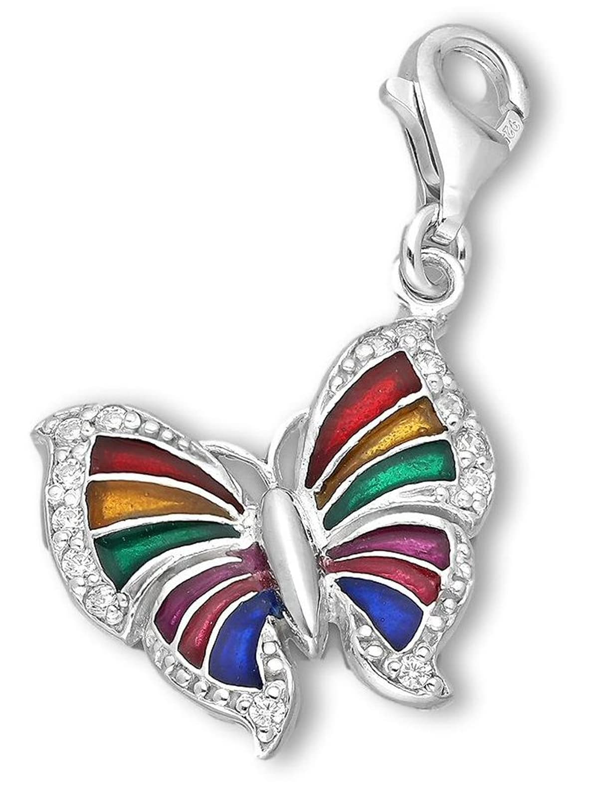 Enamel Clip On Charms Collection Sterling Silver Clip On Charm