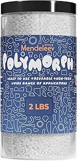32 OZ Thermoplastic Polymorph Moldable Plastic Beads Melting Pellets for Modeling, DIY Craft 2 LBS
