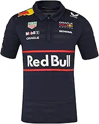 Camisa polo masculina Red Bull Racing F1 2025 Team