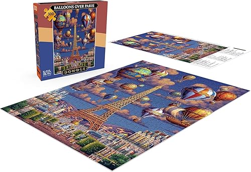 Miniatura 4 de Buffalo Games - Dowdle - Globos sobre París - Rompecabezas de 300 piezas grandes para adultos rompecabezas desafiante perfecto para noches de juego
