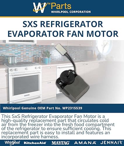 Miniatura 2 de Whirlpool 2315539 Motor del evaporador