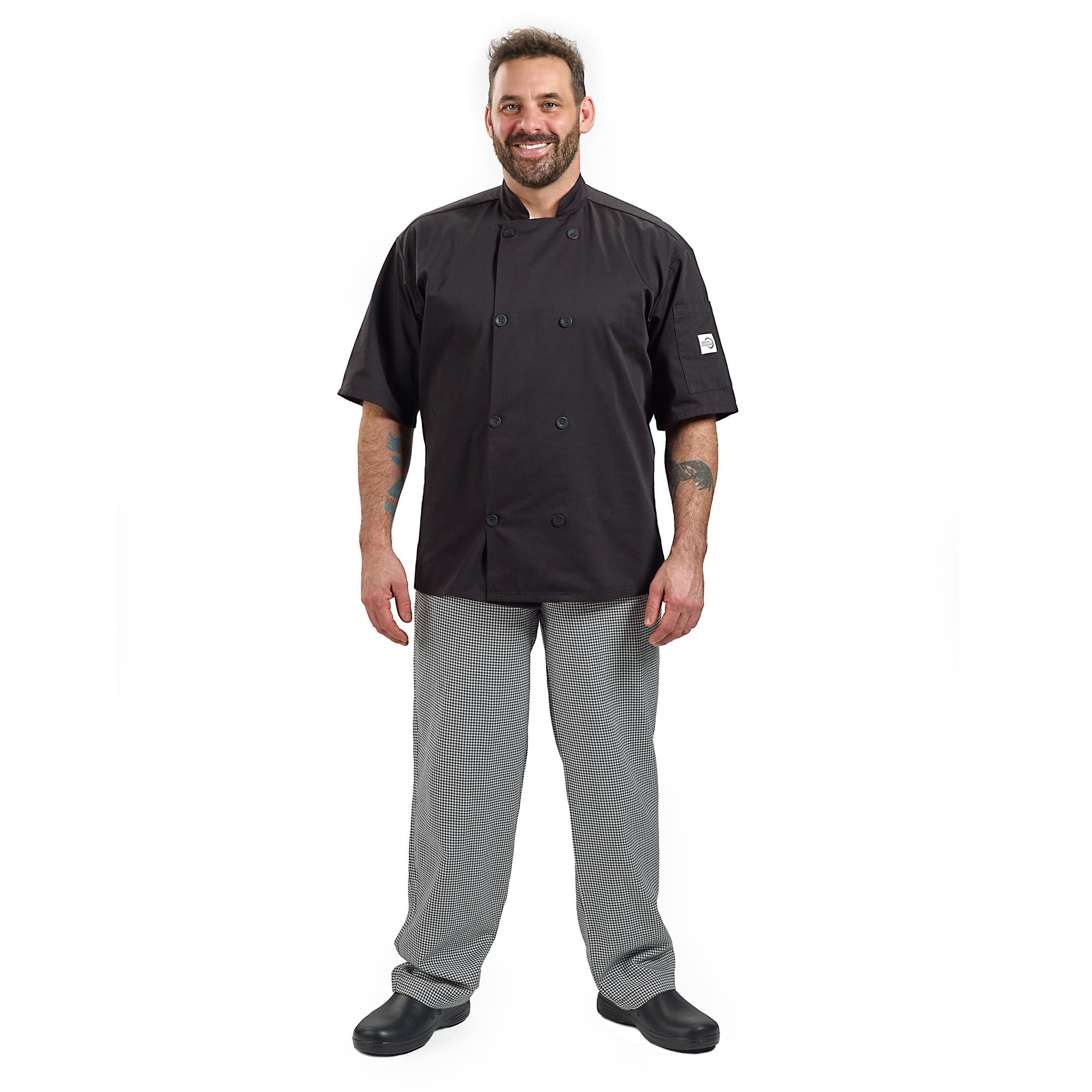Mercer Culinary Unisex Kurze Ärmel Kurze Ärmel (1er Pack)