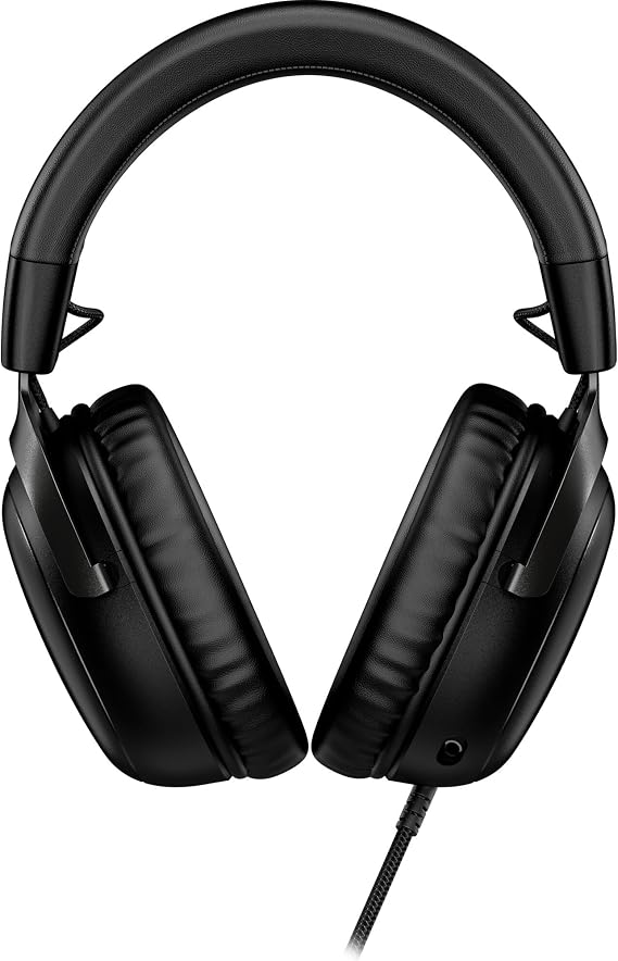 HyperX Cloud III Wired Gaming Headset,PC,PS5,Xbox Series X|S,Angled 53mm Drivers,DTS Spatial Audio,Memory Foam,Durable Frame,Ultra-Clear 10mm Mic,USB-C,USB-A,3.5mm Black,(Pack of 10)