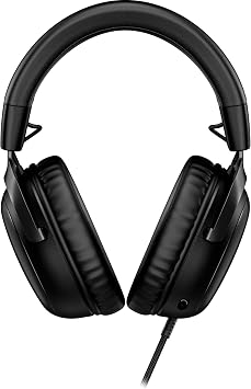 HyperX Cloud III Wired Gaming Headset,PC,PS5,Xbox Series X|S,Angled 53mm Drivers,DTS Spatial Audio,Memory Foam,Durable Frame,Ultra-Clear 10mm Mic,USB-C,USB-A,3.5mm Black,(Pack of 10)