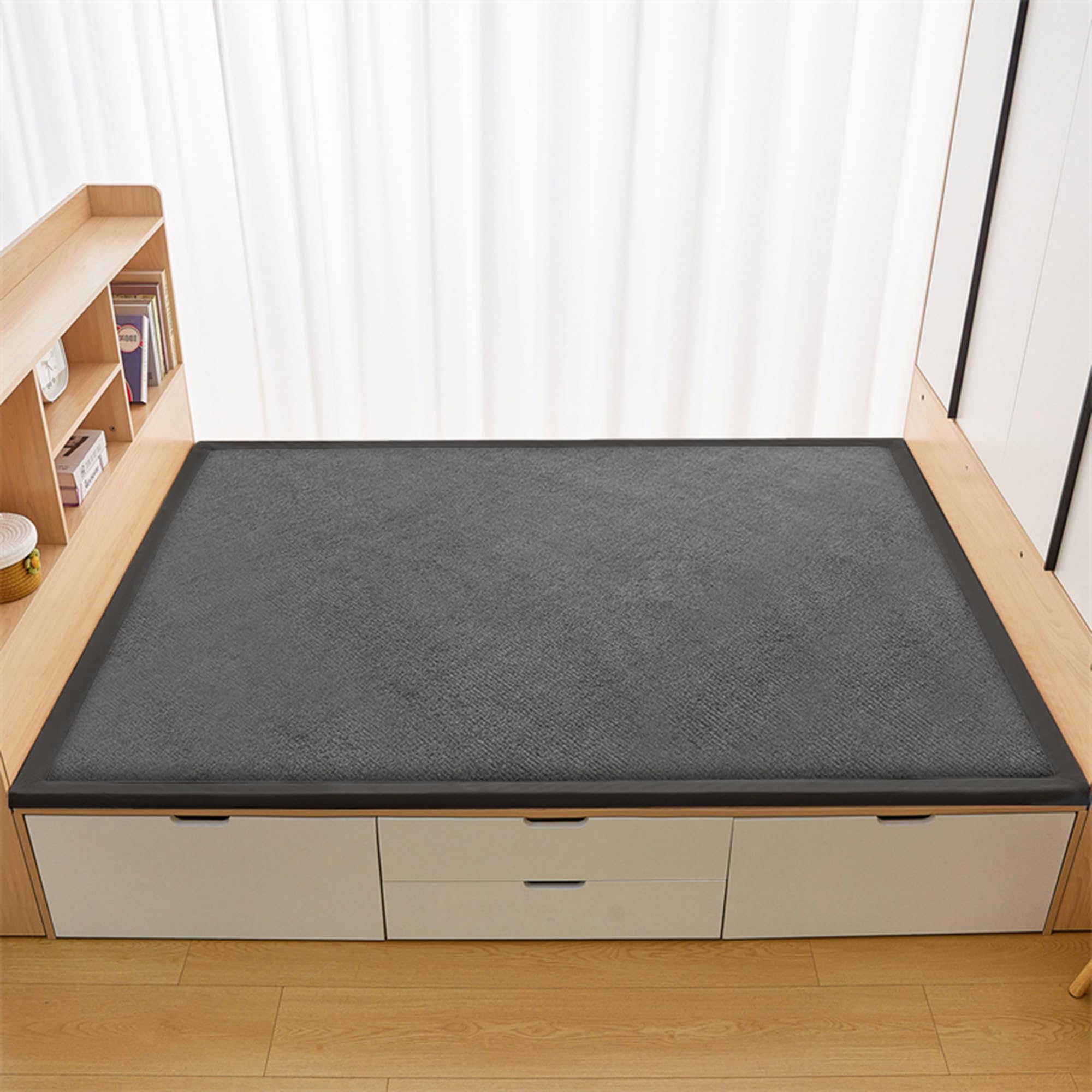 Tapis tatami lavable et antidérapant 200x220 cm pour chambre à coucher