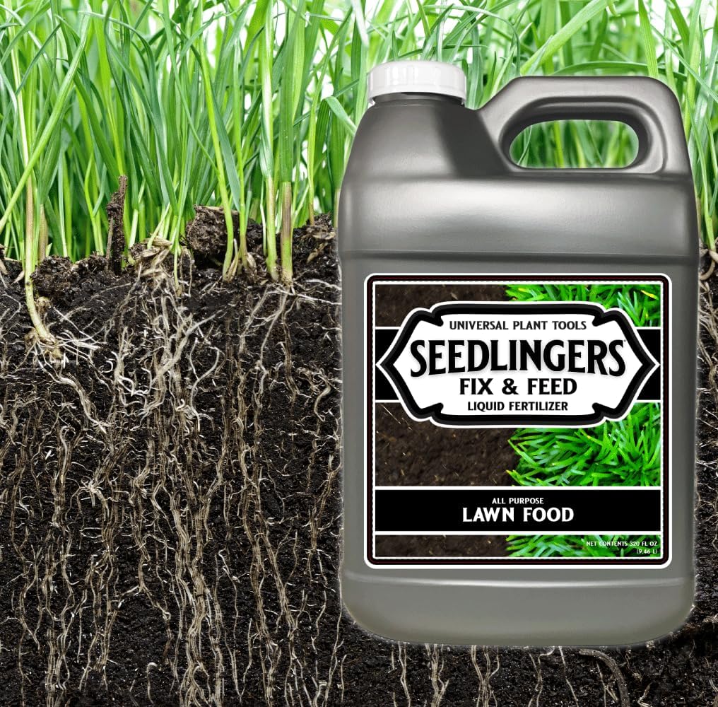 Seedlingers Fix & Feed Lawn Food 2.5 Gallon Concentrate