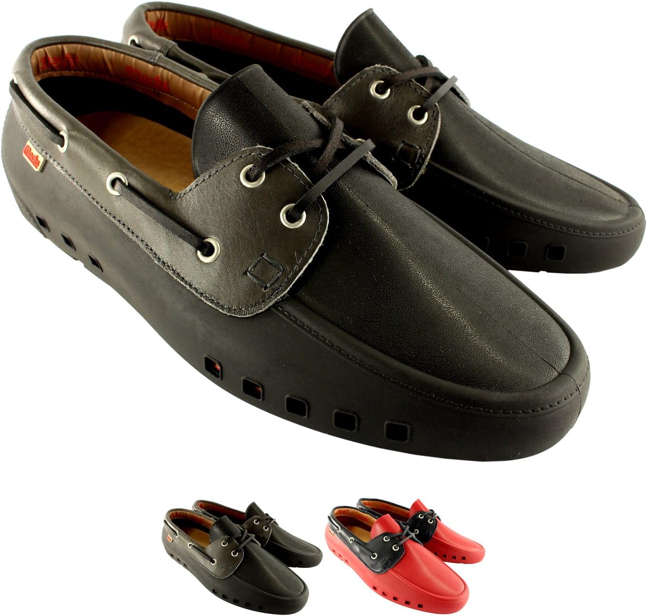 Mens Mocks Mocklite Boater Slip On Oxfords Mocassin Vacation Boat Shoes