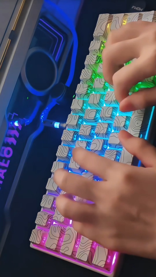 Amazon.com: ZMX YK61 Magnetic Switch Gaming Keyboard,60% Rapid