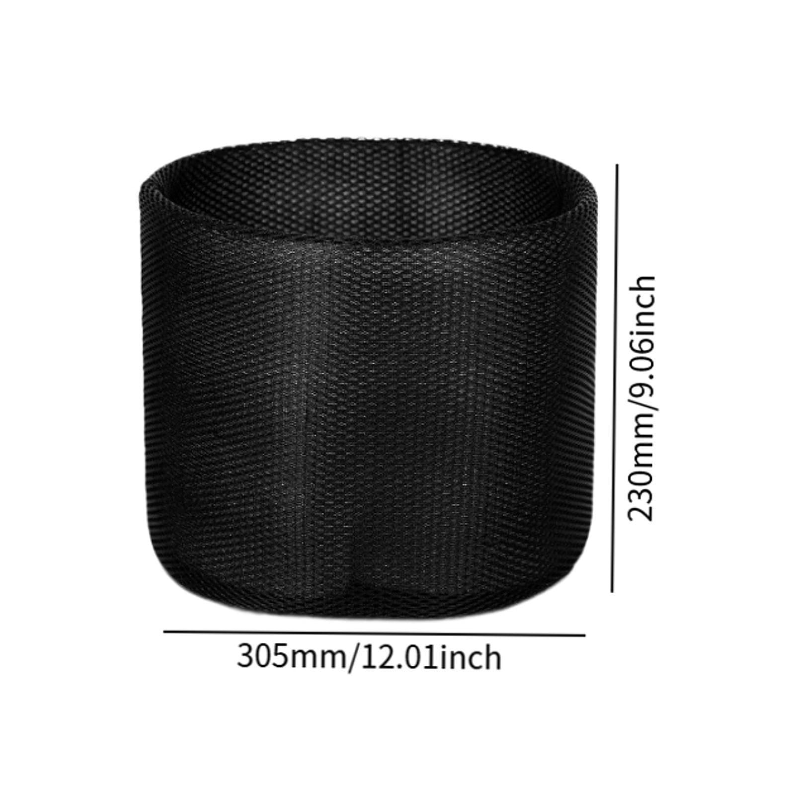 Étui pour bols chantants en cristal, doublure anti-rayures pour l'extérieur, 12 Pouces