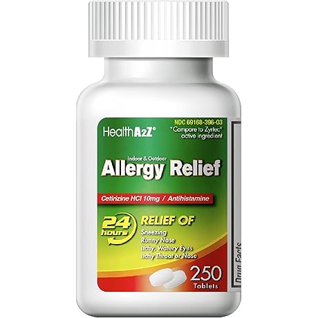 Ketotifeno En Tabletas - 250 tabletas para niños