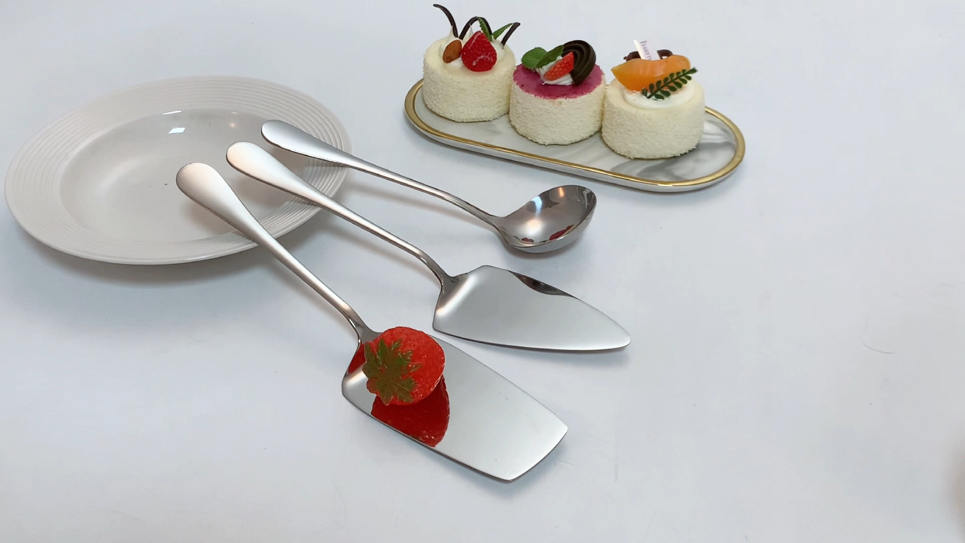   MitraステンレススチールServing Set Amazon.com | Stainless Steel Serving Utensils,8 Pcs Serving Set