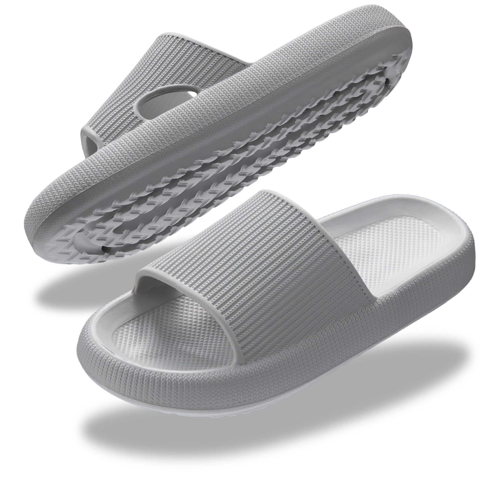 Donpapa Badeschuhe Damen Herren Weich Hausschuhe rutschfest Badeschlappen Leicht Sommer Dusche Indoor Outdoor Schlappen Flops