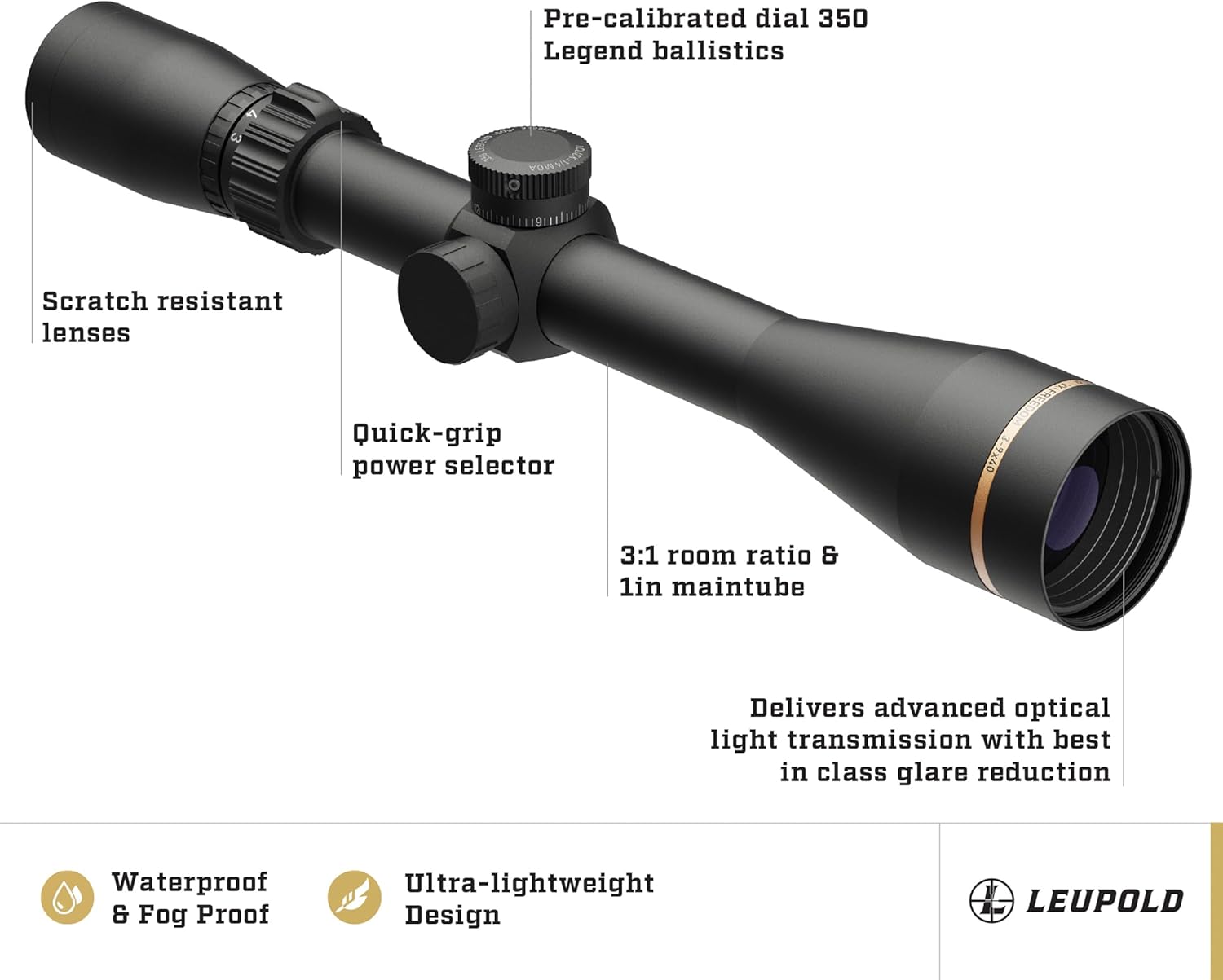 Leupold VX-Freedom 3-9x40mm Riflescope