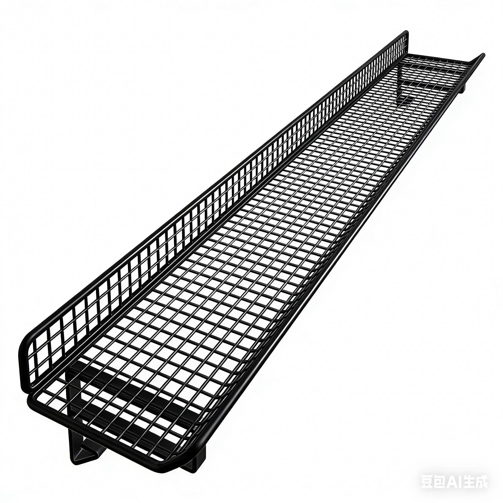 Floating Radiator Storage Shelf Rack Black Radiator Shelf Wall Mounted Over Top for Living Room, 40cm or 60cm(60x15x15cm)