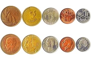 Belgium 5 Mixed Coins: A Numismatic Journey Through Time