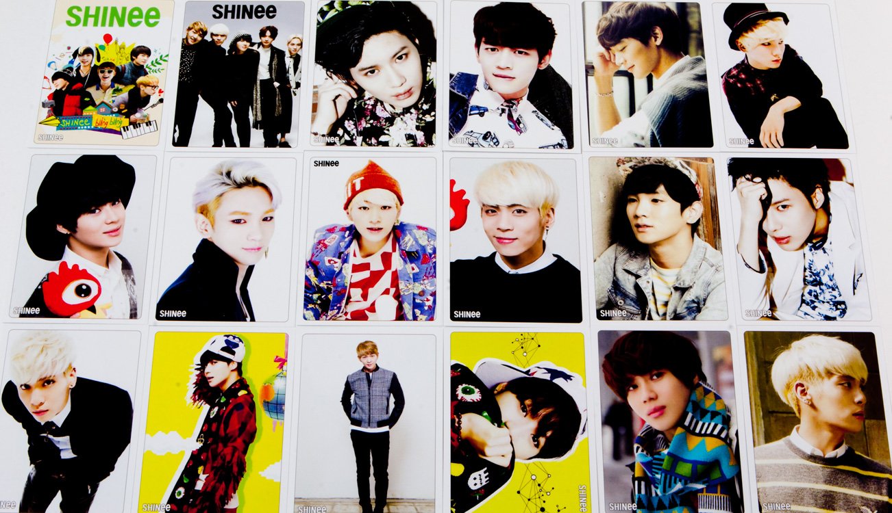 SHINee 1 and 1 大版ポストカードセット 16枚入り