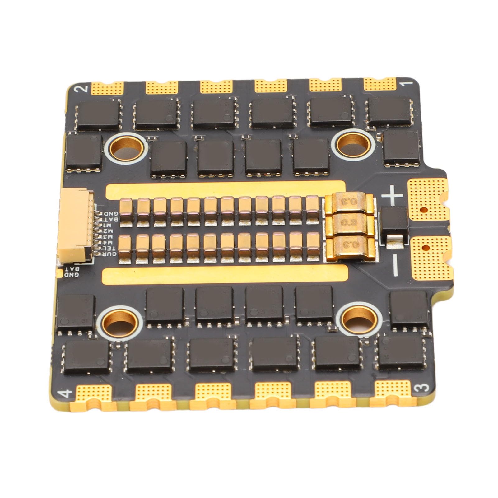 Keenso Dron 4 w 1 ESC Komponenty Elektroniczne 110A 8S Bezszczotkowy Elektryczny Regulator Prędkości z PWM Oneshot125 Multishot DShot150 300 600 dla Dronów Wyścigowych FPV