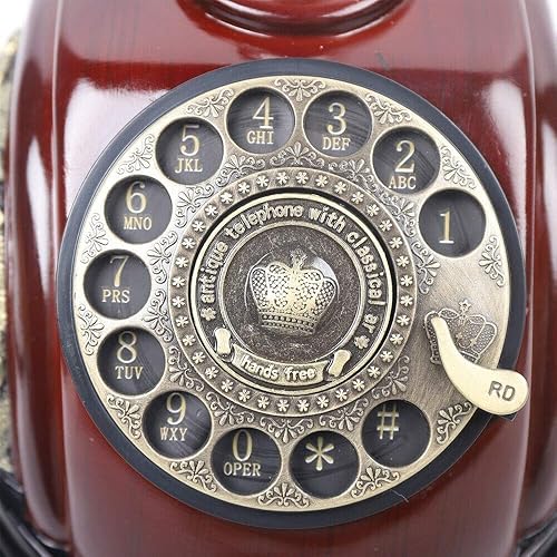 Miniatura 4 de Teléfono antiguo Teléfono de escritorio antiguo Teléfonos de estilo de escritorio Teléfonos de marcación giratoria Teléfono antiguo Teléfono de