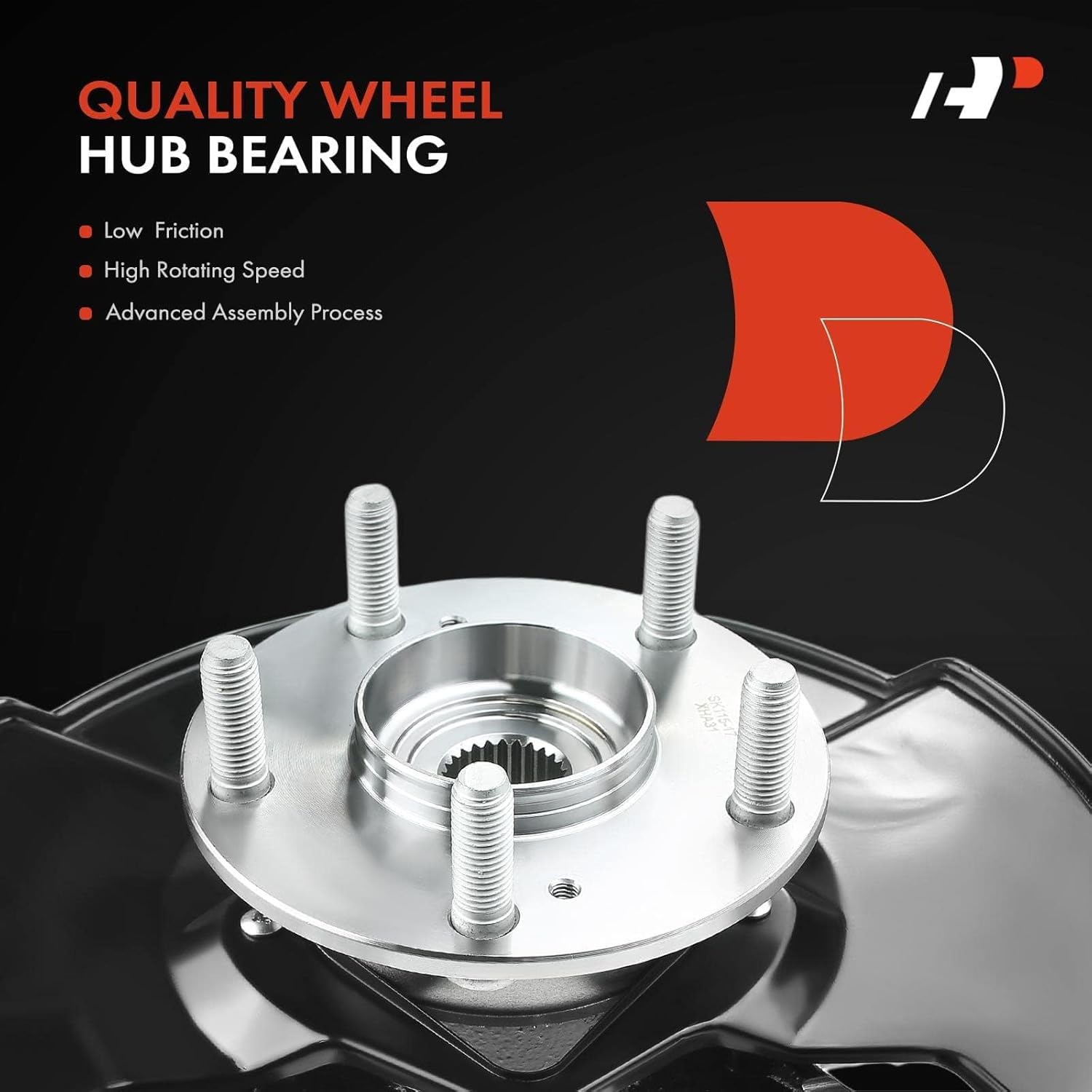 A-Premium Front Left Steering Knuckle & Wheel Bearing Hub Assembly Compatible with Honda Civic 2006-2011, Without Si MUGEN Si Model, Driver Side - Image 5