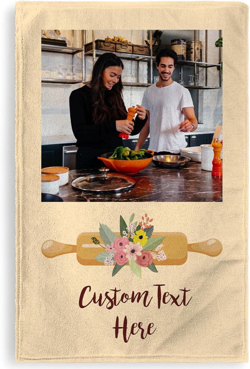 Custom Hand Towels with Names Personalized Bath Towels